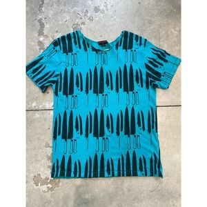 Andy Warhol Teal Knife Tee